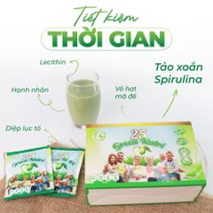 Combo 1 Thùng Ngũ Cốc Dinh Dưỡng 25 Green Nutri 625gr - Sữa Hạt Thiên Nhiên Vegan, Trẻ Hóa Làn Da, Thanh Lọc Cơ Thể